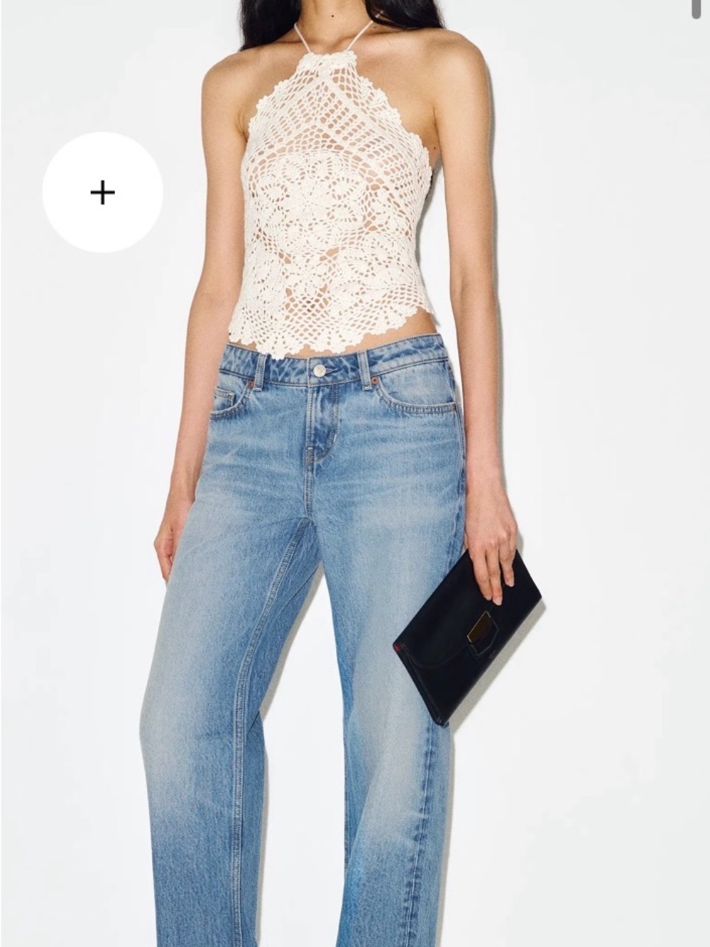 NWT Reformation Charlee Low Rise Straight Leg Jeans in Maiori